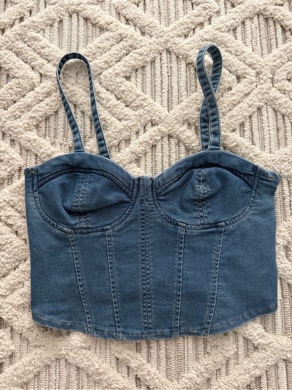 Corset style top